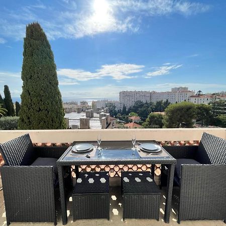 Nice Renting - Cambrai - Luxurious Sea View Terrasse - King Bed - Parking - Ac - Fully Equipped Exterior foto