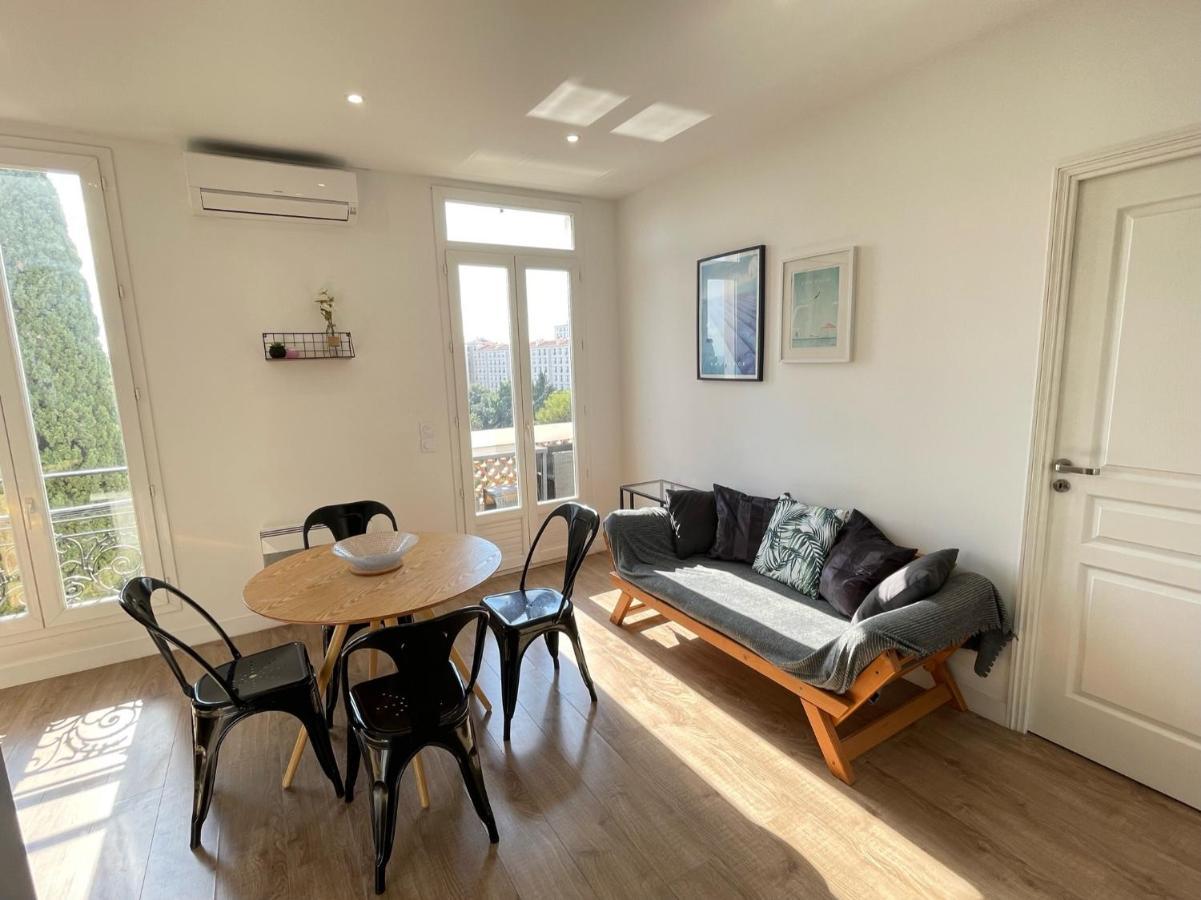 Nice Renting - Cambrai - Luxurious Sea View Terrasse - King Bed - Parking - Ac - Fully Equipped Exterior foto