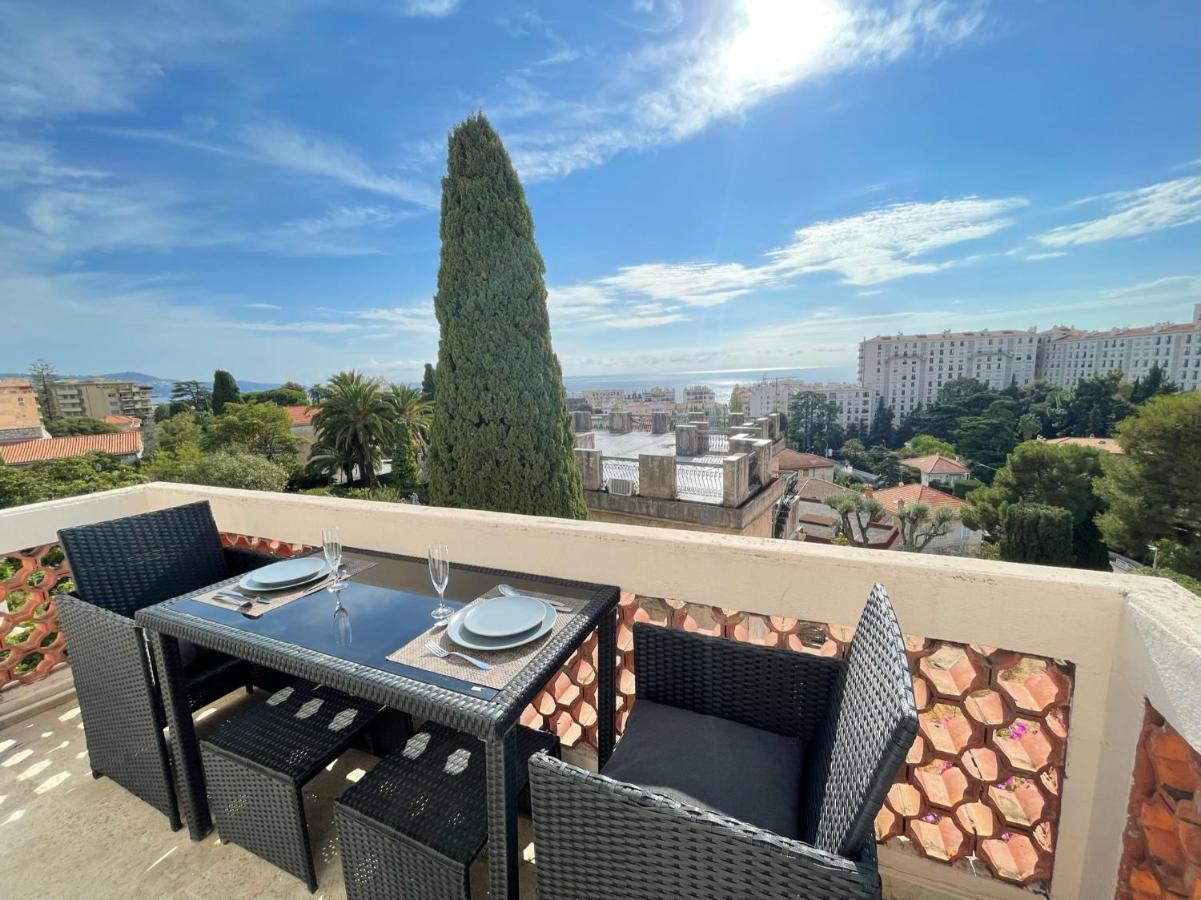 Nice Renting - Cambrai - Luxurious Sea View Terrasse - King Bed - Parking - Ac - Fully Equipped Exterior foto