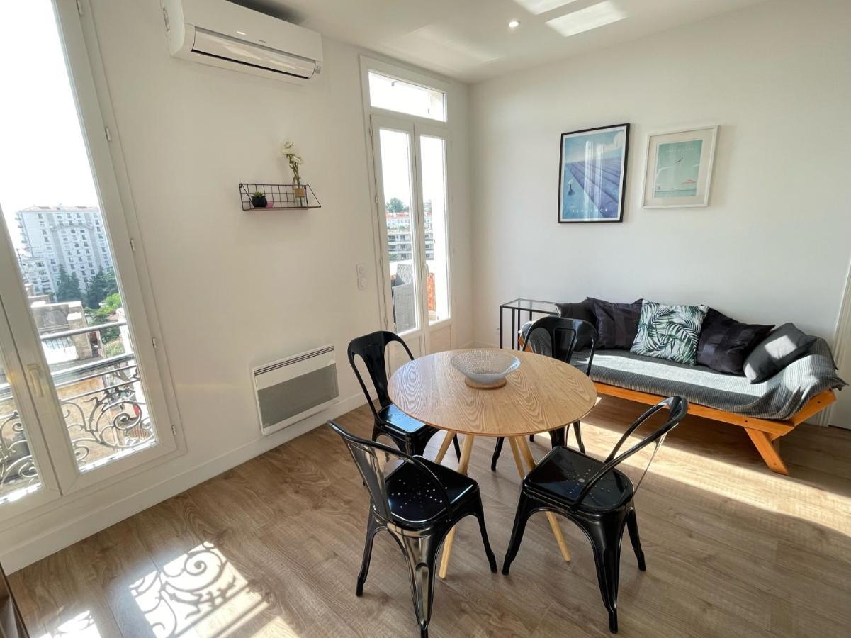 Nice Renting - Cambrai - Luxurious Sea View Terrasse - King Bed - Parking - Ac - Fully Equipped Exterior foto